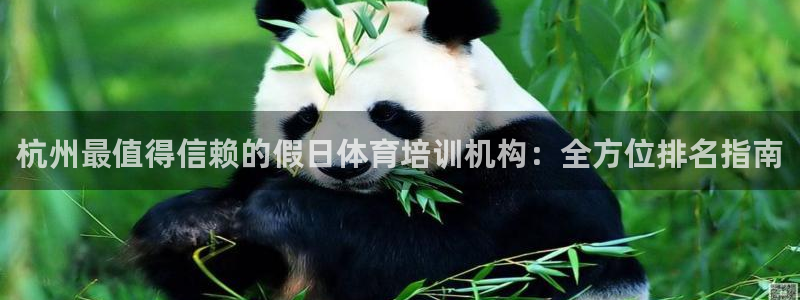 欧陆娱乐app下载：杭州最值得信赖的假日体育培训机构
