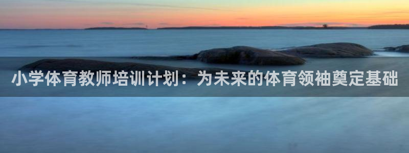 欧陆娱乐注册代理多少钱一年：小学体育教师培训计划：为