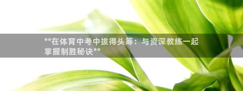欧陆娱乐有限公司怎么样：**在体育中考中拔得头筹：与
