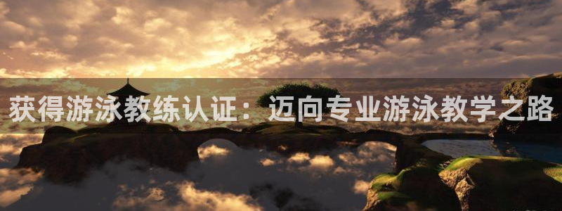 欧陆娱乐平台官网下载：获得游泳教练认证：迈向专业游泳