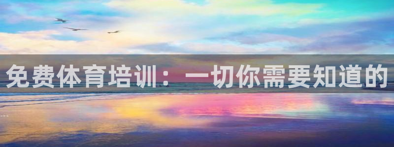 欧陆娱乐平台登陆地址是什么样的：免费体育培训：一切你