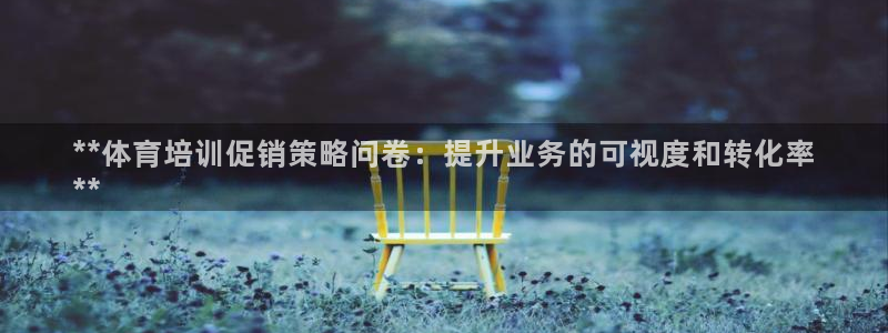 欧陆娱乐脚本怎么用：**体育培训促销策略问卷：提升业