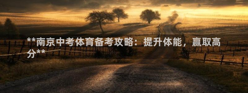 欧陆娱乐平台咋样赚钱的：**南京中考体育备考攻略：提升体能，