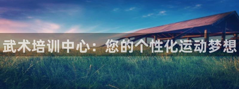欧陆娱乐代理 贴吧：武术培训中心：您的个性化运动梦想